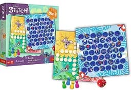 Настільна гра Trefl Лудо 2 в 1. Ліло і Стіч (Ludo 2 in 1: Lilo & Stitch) (02656) - мініатюра 3