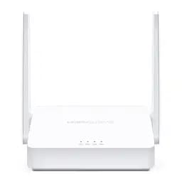 Маршрутизатор Mercusys MW302R Wi-Fi 802.11n, 300 Мбит/с, 2 LAN 10/100 Мбит/с, режим точки доступа