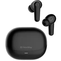 Наушники ColorWay Slim TWS-1 Earbuds Long Life Black (CW-TWS1BK1)