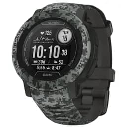 Смарт-часы Garmin Instinct 2 Camo Edition с силиконовым ремешком цвета графит