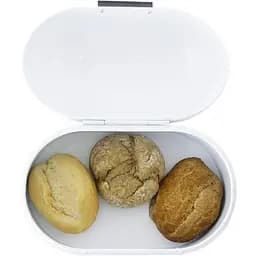 Хлібниця металева Kela Friscolino 25x15x17см біла (11176) - мініатюра 2