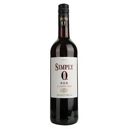 Уцінка. Вино безалкогольне Simply 0 Red червоне напівсолодке 0.75 л 