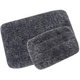 Набір килимків Irya Clay gri 90х60 см та 60х40 см сірий (svt-2000022265621)