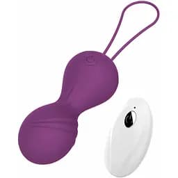 Вгинальные шарики Boss Remote Control Tighten 8 см (фиолетовый)