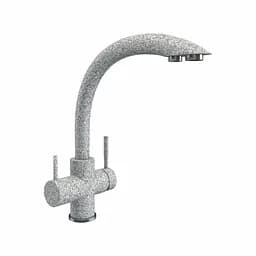 Смеситель для кухни под осмос Platinum 8203 HDF серый