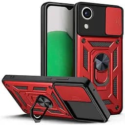 Чохол Ummi Camshield Serge Ring для Samsung Galaxy A03 Core Червоний / Red