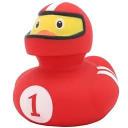 Уточка FunnyDucks Гонщик красный (1869)