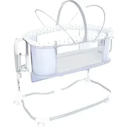 Ліжечко-люлька Mastela 8601 приставне біле (25842)