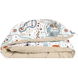 Підковдра полуторна Cosas Traveling Animals 155х215см (AnimalsRoad_155q)