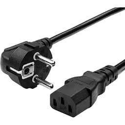 Кабель живлення ATcom 14368 євровилка 3 м для комп'ютерів