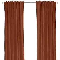 Штори на кухню та в кімнату Cosas Cinnamon 180х260 2 шт кориця (Curtains_46Cinnamon_DUK_180x260)