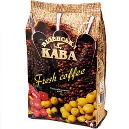 Кава в зернах "Віденська кава" Fresh coffee (Фреш кава) 500 г(ящик 10 шт) - мініатюра 2