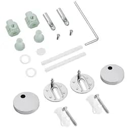 Унітаз підвісний безобідковий Kroner Eifel WHI493436 RIMLESS з сидінням Slim Duroplast / Soft-close / Quick relase (KE493436WHIR) (CV029611) - мініатюра 12