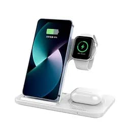 Бездротовий зарядний пристрій WUW-C250 3 in 1 desktop foldable wireless charger (WUW--C250) - мініатюра 5