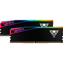 Модуль пам'яті для комп'ютера DDR5 32GB (2x16GB) 6400 MHz Viper Elite 5 Ultra RGB Patriot (VEUR532G6432K) - мініатюра 11