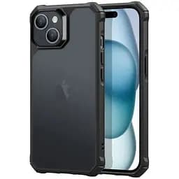 Чохол ESR Air Armor Clear Case Clear Frosted Black для iPhone 15 Pro (1A6860202)
