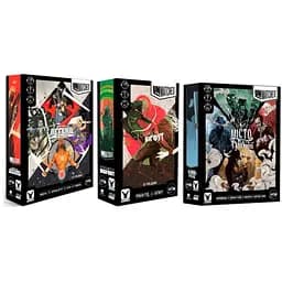 Настольная игра Geekach Games Unmatched: Битва легенд. Часть вторая + Красная Шапочка против Беовульфа + Гудини против Джина (укр.) (GKCH053UM2+2)