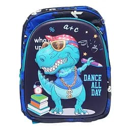 Рюкзак дитячий "Dance All Day" Bambi T2627(Turquoise) застібка-блискавка, 2 відділення
