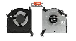 Вентилятор Lenovo кулер для моделей ноутбука Legion 5, 15ARH05, 82B5, 5, 15IMH05H 81Y6, 5, 17IMH05, 5, 17IMH05H (GPU Fan) DC28000FCV2, 5V, 4pin