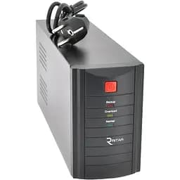 ДБЖ Ritar RTM1000 (600W) Proxima-L, LED, AVR, 3st, 3xSCHUKO socket, 2x12V7Ah, metal Case (350х120х190) Q2