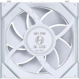 Вентилятор Lian Li Uni Fan SL Wireless LCD Reverse 120-1 White (G99.12RSLLCD1W1W.00) - мініатюра 5