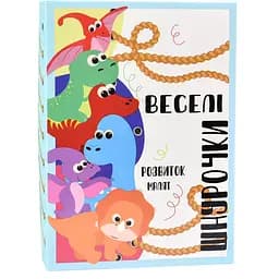 Настольная игра Strateg Веселые шнурочки динозавры (30524)