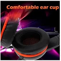 Ігрова гарнітура Meetion MT-HP030 з LED підсвічуванням USB Gaming Backlit Hi-Fi - мініатюра 6