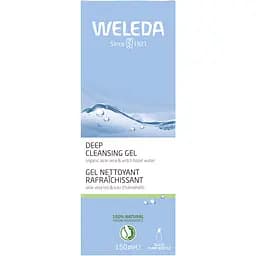 Гель для глибокого очищення шкіри обличчя Weleda з органічним алое та гамамелісом 150 мл - мініатюра 2