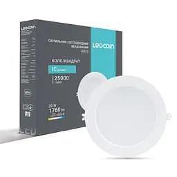 Светодиодный встроенный светильник Ledcoin AL512 22Вт 6500K