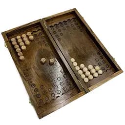 Настольная игра "Нарды деревянные" Backgammon 3 NR-3540 ручная работа