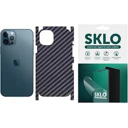Захисна плівка SKLO Back тил+грани Carbon для Apple iPhone 11 Pro 5.8"