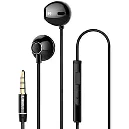 Наушники с микрофоном Baseus Enock H06 lateral in-ear Wire Earphone 3.5 mini-jack Black