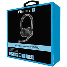 Гарнітура Sandberg Wireless Headset ANC+ENC, Bluetooth, Black - мініатюра 5