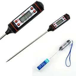 Термометр харчовий FOOD THERMOMETER (від -50°C до +300°C), Електронний кулінарний щуп-термометр для м'яса та рідин - мініатюра 5