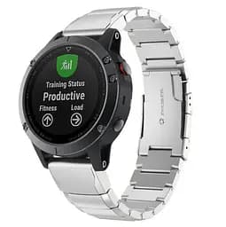 Ремінець ArmorStandart Metal для Garmin 26 mm Silver (ARM85710) - мініатюра 2