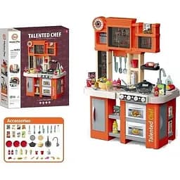 Кухня с посудой музыка свет пар течет вода 922-129