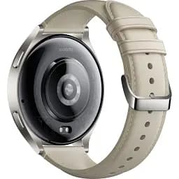 Смарт-годинник Xiaomi Watch 2 Titan BHR9306GL Gray Case White Leather Strap (1093970) - мініатюра 4
