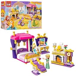 Конструктор Enlighten 2601 Принцессы - Спальня 265 элементов