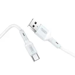 Кабель Hoco Type-C Prime charging data cable X65, 1метр 3 Аа белый