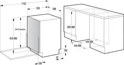 Посудомийна машина Hisense HV673D64 (7078558) - мініатюра 7