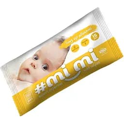Салфетки влажные mi_mi детские 15 шт.