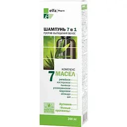 Шампунь Elfa Pharm 7 олій 7 в 1 200 мл - мініатюра 2