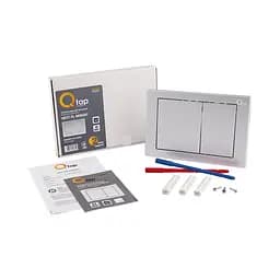Клавіша змиву Qtap Nest QT0111M06029SAT, Хром матовый - мініатюра 5