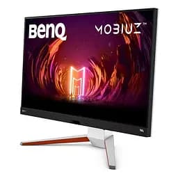 Монітор TFT 32" BenQ EX3210U, 4K UHD, IPS, 144Hz, 1 мс, HDMI, DP, USB-hub, HAS, колонки, білий (9H.LKHLB.QBE) - мініатюра 6
