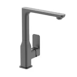 Смеситель для кухни Imprese Bilovec black matt 55256 Черный матовый