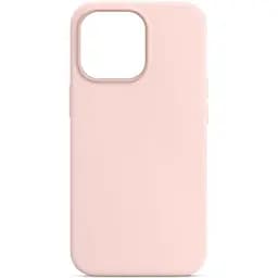 Чохол Epik Silicone Case Full Protective (AA) NO LOGO для Apple iPhone 12 Pro / 12 (6.1) Рожевий / Chalk Pink