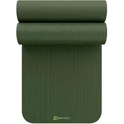 Коврик для йоги Hop-Sport HS-NB010GM NBR 1см темний хакі