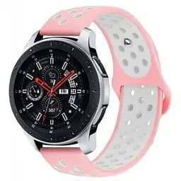 Ремінець Nike Sport 20mm Samsung Watch Active/Galaxy S4 42/44mm/Gear S2 Classic/Xiaomi Amazfit Рожевий