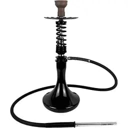 Кальян Trumpet Hookah Rider S Black Gloss (колба Drop Black)