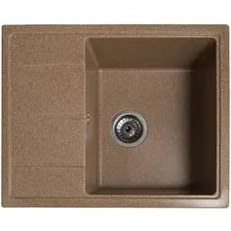 Гранітна кухонна мийка Romzha Cerand Teracota (701) з крилом